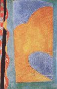 Henri Matisse The Yellow Curtain (mk35) oil painting
